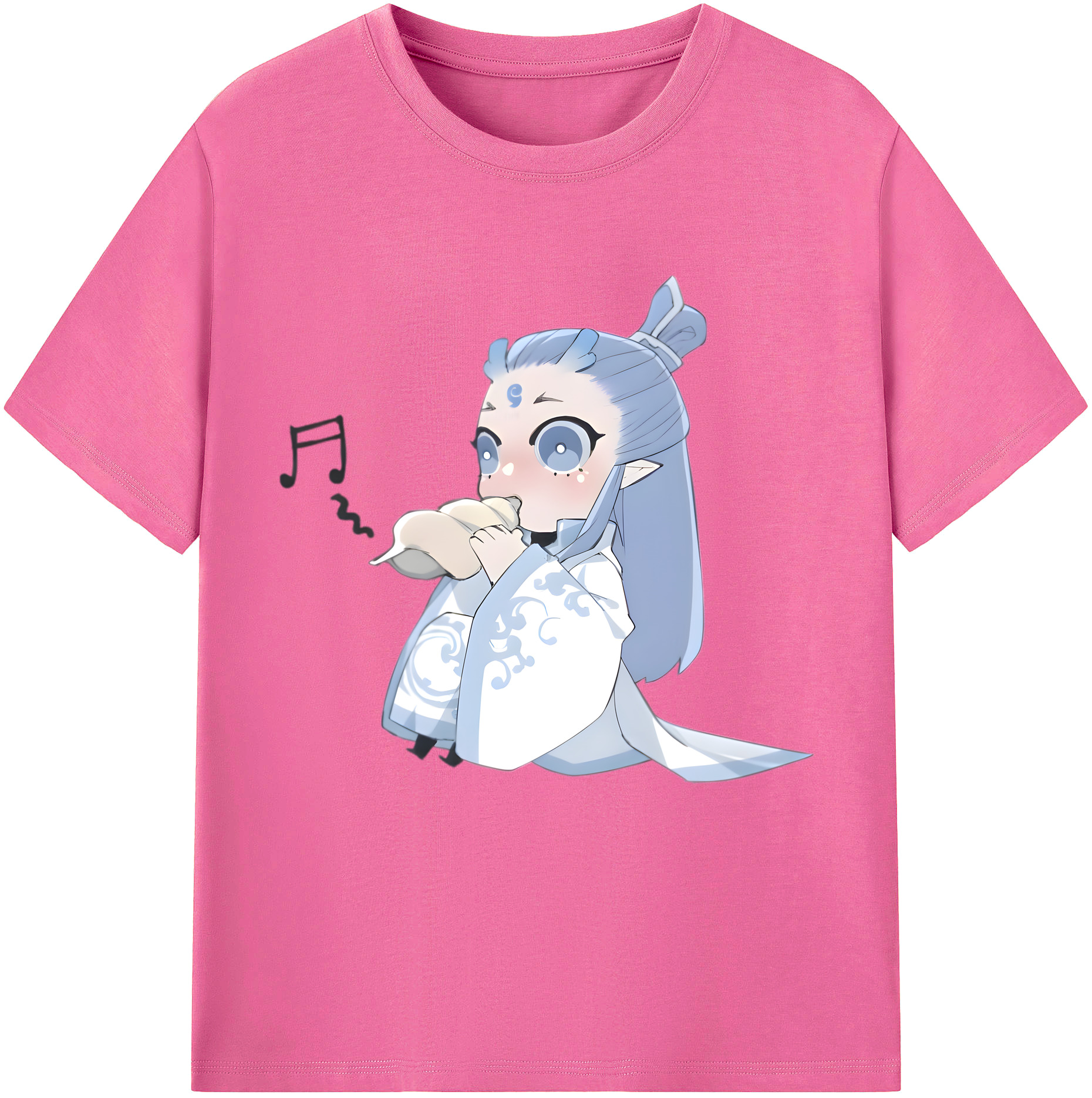 （画像用） Ne Zha 2 ナタ 魔童の大暴れ レディースカジュアルプリントTシャツ（綿100％）